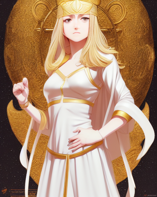 an AI generated image of athena